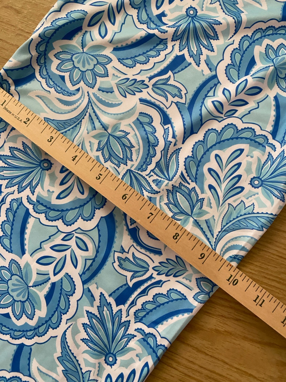 Stella Parker Blue Floral Print Women’s Lounge Pants capri length. NWT SMALL - Picture 9 of 9